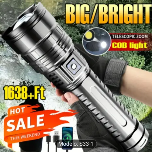 Linterna recargable potente's photo #1