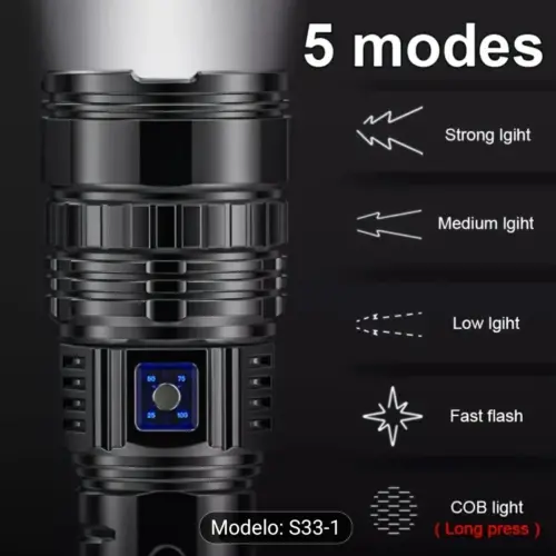 Linterna recargable potente's photo #2