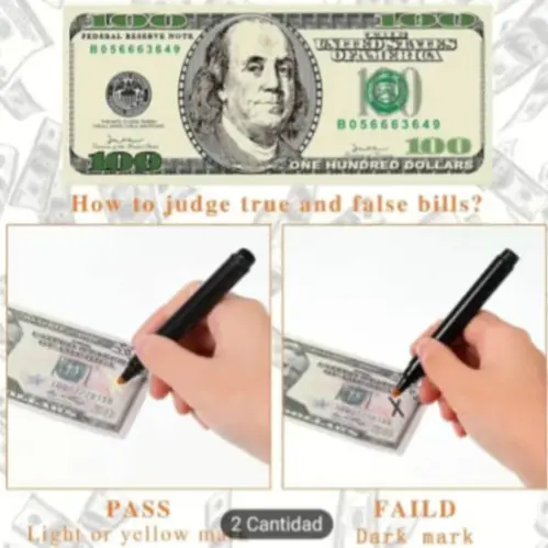 Plumón detector de dólares falsos's photo #1