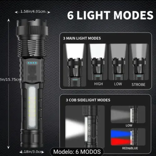 Linterna recargable potente mini's photo #2