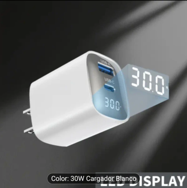 Cargador 30w USB y tipo c's foto | Delta Store |  BizneCubano